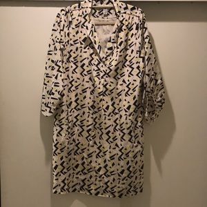 DVF patterned dress